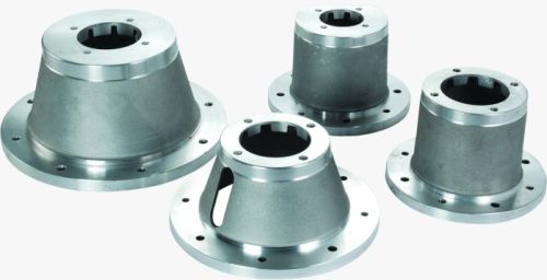 Plain Coated Aluminum Bell Housing, Shape : Customized