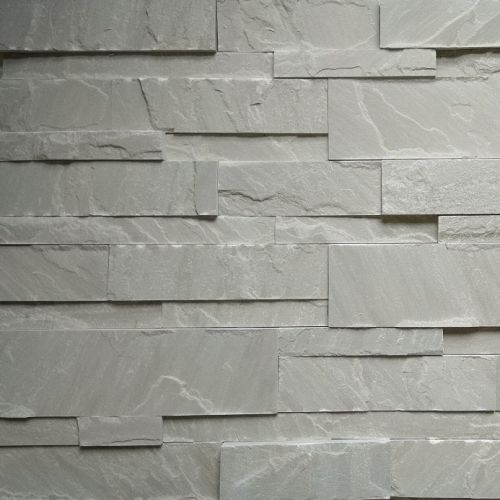 Kandla Grey Sandstone Ledger Panels, Packaging Type : Paper Box