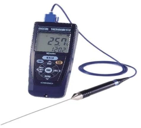 Glass 30 Degree C Handheld Digital Thermometer, Certification : CE Certified