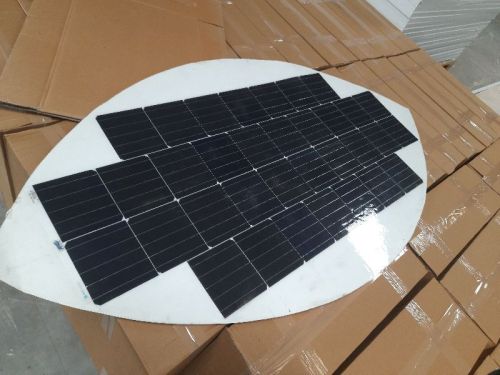 Semi Flexible Solar Panels, For Industrial