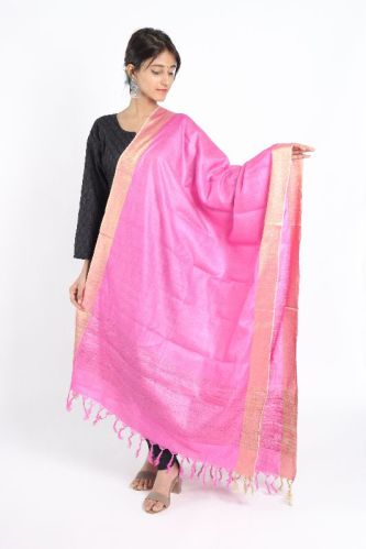 Multi Coloured Bhagalpuri Silk Dupatta, Style : Hand Painting