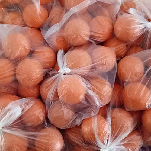 Round Concrete Pump Cleaning Sponge Ball, Color : Orange