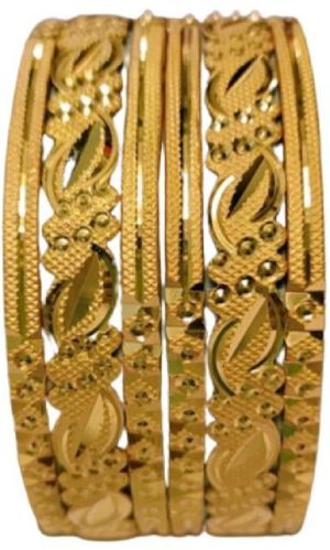 Polished Designer Dai Catting Brass Bangles, Dimension : 2inch, 4inch, 2.6.2.8