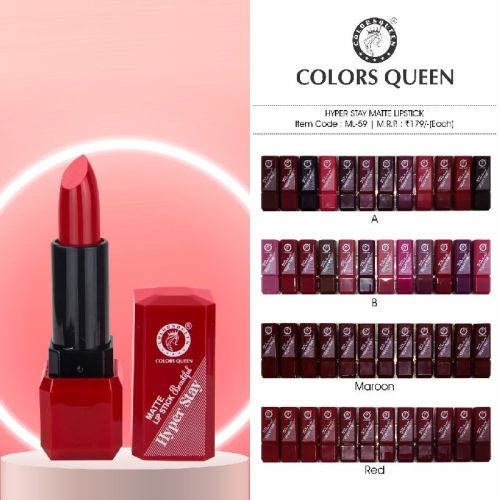 Colors Queen Pure Matte Lipstick