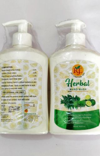 RJL Herbal Hand Wash, Form : Liquid, Liquid