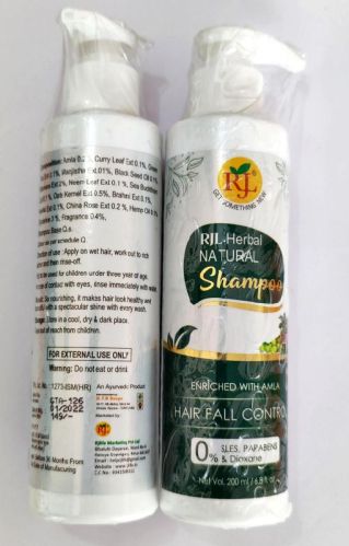 RJL Herbal Shampoo, Size : 200ml