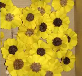 Yellow Palm Sola Sunflower For Car Or Wedding Fragance, Home Decoration, Party Decoration, Romatic, Decoration