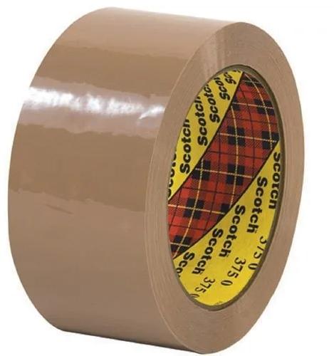 Brown Packing Tape, For Goods Packaging, Design : Plain