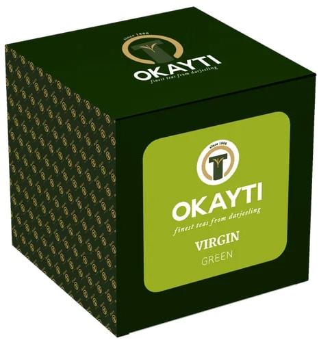 Okayti Blended Darjeeling Virgin Green Tea, Shelf Life : 12 Months