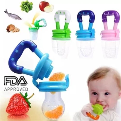 Baby Fruit Feeder Nibbler Soother Teether, Packaging Type : Carton