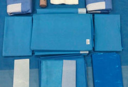 Non-Woven MTP Drape Kit, For Ophthalmic, Pattern : Plain