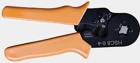 Hand Operated Chakra 6 Crimping Tool, Color : Orange