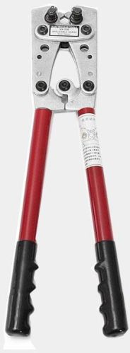 Hand Operated LX-50B Crimping Tool, Color : Black, Red
