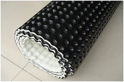 HDPE Drainage Board With Geotextile, Feature : Filtration, Premium Quality