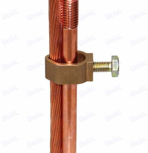 Copper Bonded Earth Rod With Clamp, Grade : AISI, ASTM