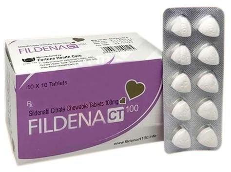 Fildena CT 100 Tablets, Grade Standard : Medicine Grade