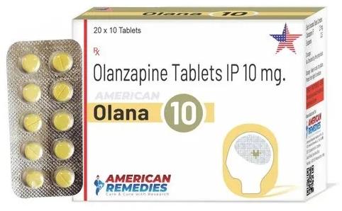 Olana 10mg Tablets, Packaging Type : Blister