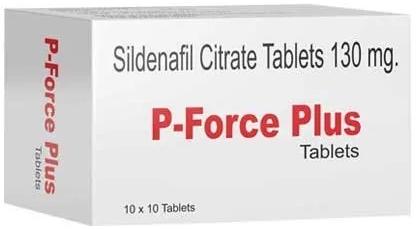 P-Force Plus 130mg Tablets, Packaging Type : Blister