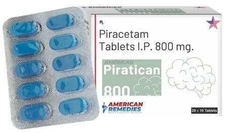 Piratican 800mg Tablets, Grade Standard : Medicine Grade