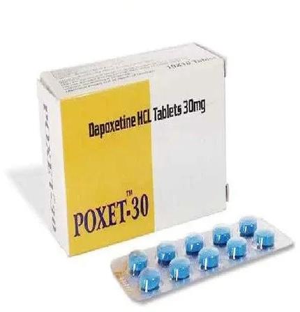 Poxet -30mg Tablets, Packaging Type : Blister