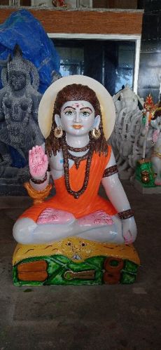 Marble Baba Balak Nath Statue, For Handmade, Pattern : Carved