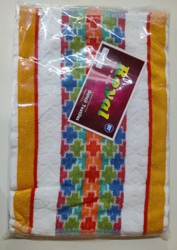 Strips Multicolor Cotton Hand Towel, Size : 14x21inch