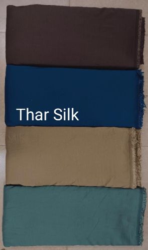 Plain THAR SILK FABRIC, Occasion : Ethnic Wear