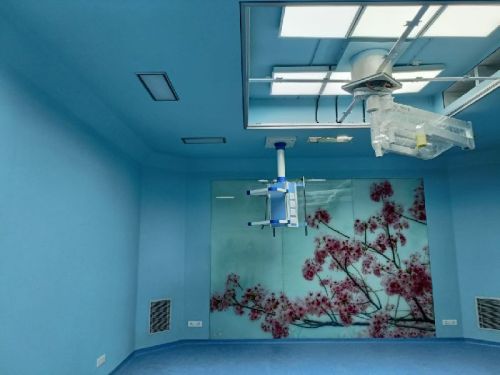 PPGI Modular Operation Theater, Pre-Fabricated : Manual Button Controlling, Touch Control Monitoring