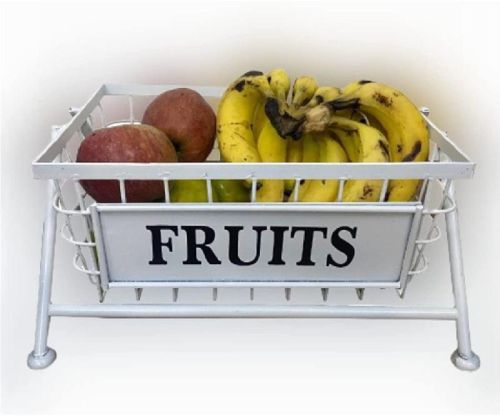 Infinity Galvanized Iron Fruit Baskets, Storage Capacity : 0-10kg