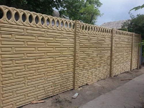 Polished RCC Boundary Wall, Pattern : Plain