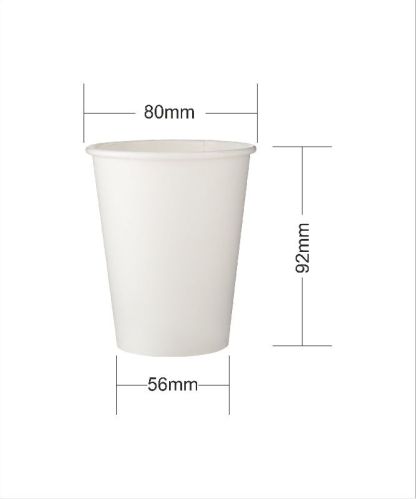 8 Oz Single Wall Paper Cup