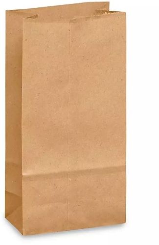 No. 1 Without Handle Paper Bags, For Serving Foods, Color : Brown