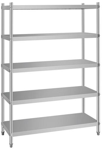Stainless Steel Storage Rack, For Industrial, Feature : Corrosion Resistant, Fine Finish, Heavy Duty