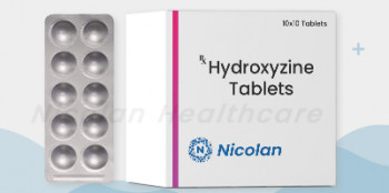 Hydroxyzine Tablet, Packaging Type : Alu Alu