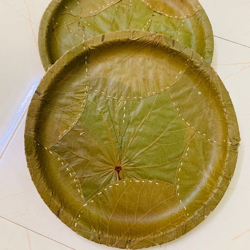 Round 12 Inch Palash Leaf Plate, For Serving Food, Feature : Disposable, Eco Friendly