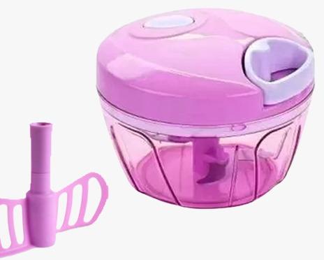 Plastic Kitchen Chopper, Color : Multicolor