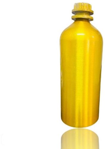 Golden Aluminium Bottle, For Storing Liquid, Capacity : 1000ml