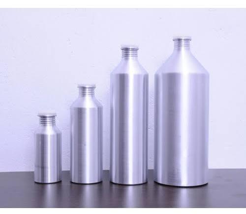 Silver Pesticide Aluminium Bottle, Feature : Eco Friendly, Fine Quality