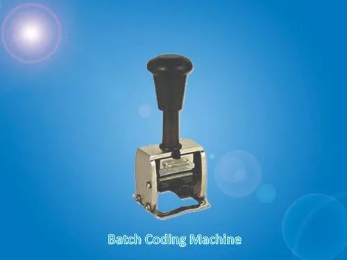 Metal Manual Batch Coding Machine