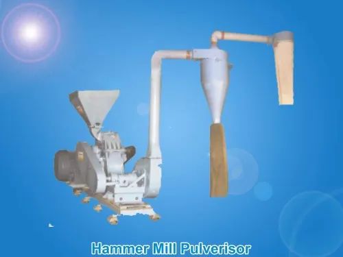 Semi Automatic Hammer Mill Pulverizer, For Industrial, Voltage : 220V