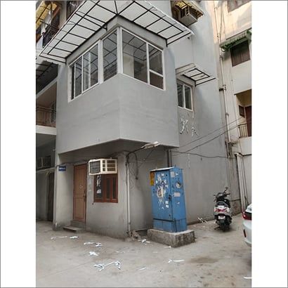 Hinged Polished UPVC German Balcony Window, Specialities : Shiny Look, High Quality, Anti Dust