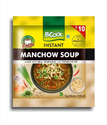 Dark Brown Powder Instant Manchow Soup, For Eating, Purity : 100%