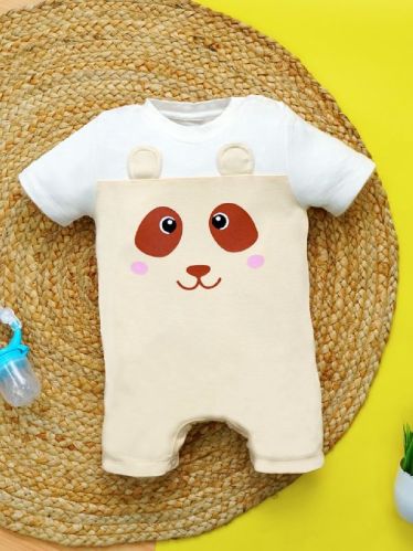 Round Bamboo Printed ROMPER, Packaging Type : Poly Bag