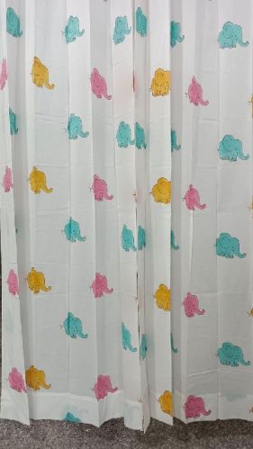 Cotton Hand Block Printed Curtain, For Doors, Home, Hospital, Hotel, Window, Feature : Dry Clean