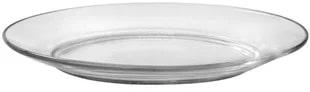 Round Polished Glass Serving Platters, For Restaurant, Hotel, Size : Standard