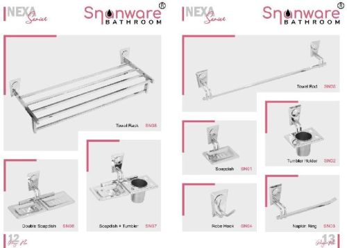 Steel Polished Bathroom Accessories, For Hotel, Home, Feature : Stylish, Quality Tested, High Strength