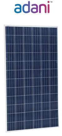 Fully Automatic Adani Polycrystalline Solar Panels, For Industrial, Toproof