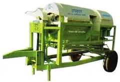 Automatic Grain Thresher Machine, For Agriculture Use, Threshing Capacity : 0-500kg/HR