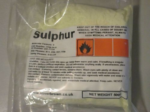 Bright Yellow Sulphur