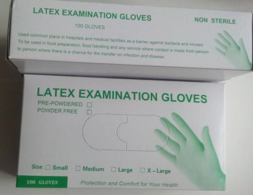 Latex Examination Gloves, For Medical Use, Length : 10-15 Inches